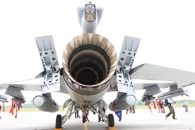 Wulkan zaatakował F-16?