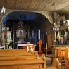 Wnętrze kościoła św. Mikołaja w Tylmanowej