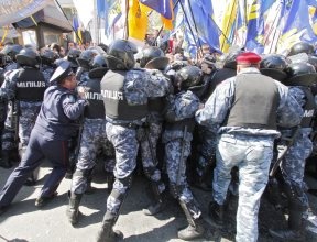 Ukraina: Zatrzymania za protesty
