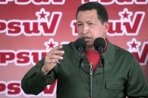 Prezydent Hugo Chavez