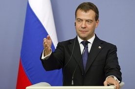 Ukraina: Będą protesty przeciw Miedwiediewowi