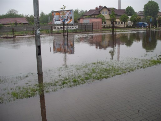 Podtopienia w Częstochowie