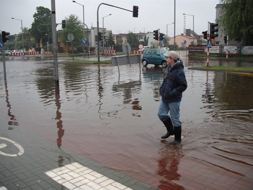 Podtopienia w Częstochowie