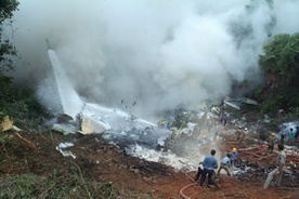 Indie: Katastrofa samolotu
