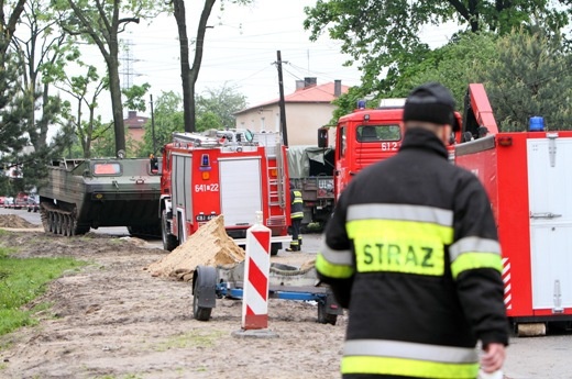 Straż: Sytuacja wciąż poważna