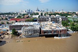 Warszawa: Powódź Centrum Nauki Kopernik