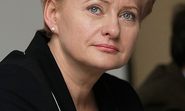 Prezydent Litwy Dalia Grybauskaite
