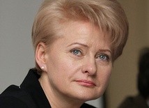 Prezydent Litwy Dalia Grybauskaite