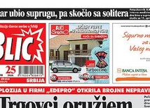 Serbia: "Blic" przeprasza za sutannę