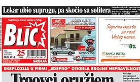 Serbia: "Blic" przeprasza za sutannę