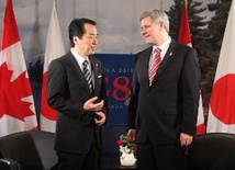 Premierzy Japonii i Kanady