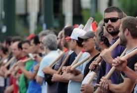 Grecja: Gaz łzawiący przeciw demonstrantom