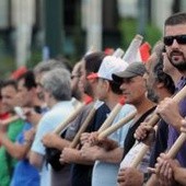 Grecja: Gaz łzawiący przeciw demonstrantom