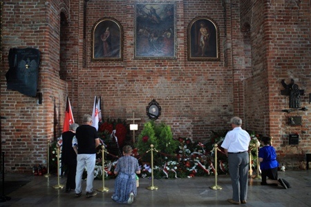 Ks. Jankowski pochowany w kościele św. Brygidy