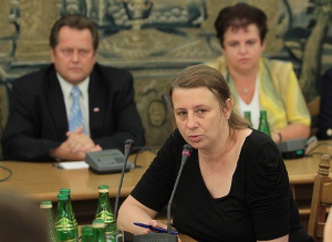 Magdalena Merta ( na pierwszym planie)