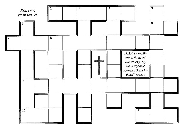 Krzyżówka nr 6