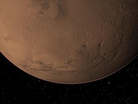 Trąba powietrzna na Marsie