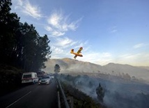 Portugalia i Hiszpania walczą z pożarami
