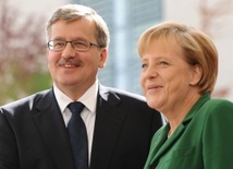 Komorowski i Merkel za rozwojem współpracy