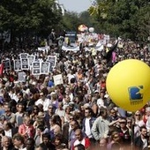 Włochy: Demonstracja Romów