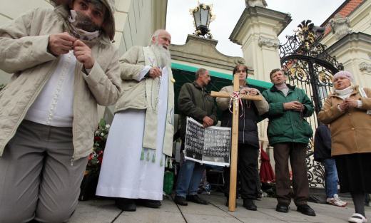 Krzyż znalazł miejsce w kaplicy Pałacu Prezydenckiego