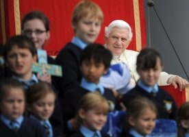 Papież i tysiące uczniów na "święcie edukacji"