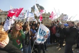 Francja: Bunt licealistów