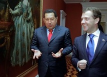 Miedwiediew i Chavez będą współpracować