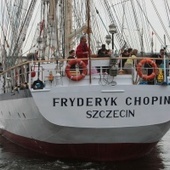 "Fryderyk Chopin" wpłynął do Falmouth