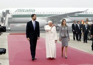Przemówienie Benedykta XVI na lotnisku w Santiago de Compostela 