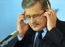 Komorowski: Optymistycznie o przyszłości wiary