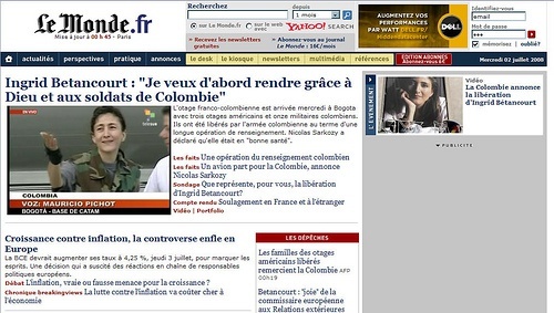 "Le Monde" online