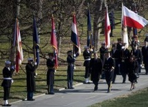 Prezydent złożył wieniec na Cmentarzu Arlington