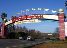Wjazd do Disney World na Florydzie