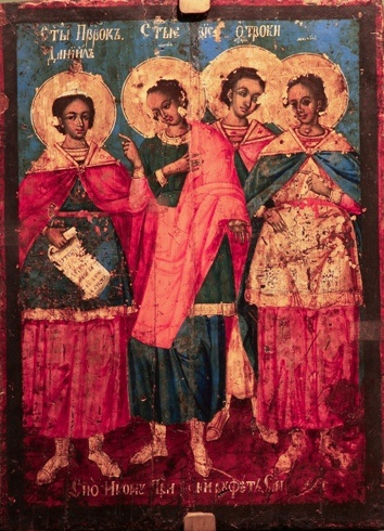 Prorok Daniel i trzech młodzieńców