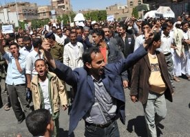 Jemen: Starcia podczas marszu protestu