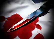 Z nożami na Trafalgar Square