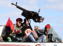 Powstańcy odparli szturm wojsk Kadafiego