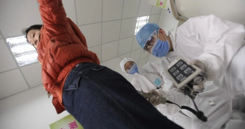Oznaki radioaktywności z Japonii
