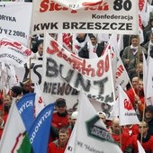 65 tys. zł strat po demonstracji górników