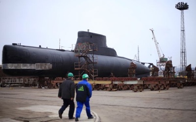 Gdynia: Wiec w Stoczni Marynarki Wojennej 