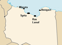 Libia: Walki o Misratę i Syrtę