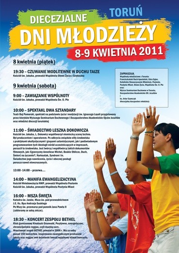 Diecezjalne Dni Młodzieży w Toruniu 