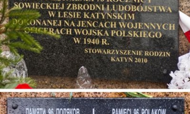 Smoleńsk: Zamiana tablic "to skandal"