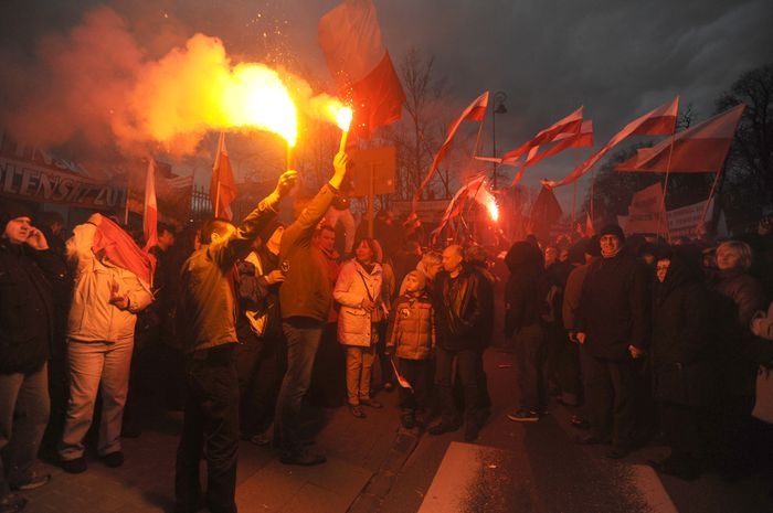 Manifestacja w Warszawie