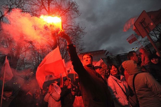 Manifestacja w Warszawie