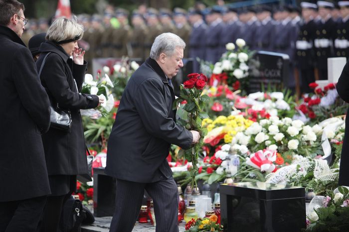 Oficjalne uroczystości na Powązkach