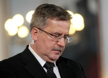 Komorowski przybył do Moskwy