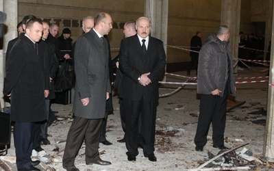 Łukaszenka: Przyznali się do zamachu