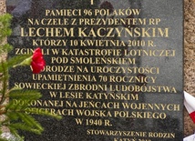 Rosjanie oddali tablicę